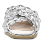 Kalina Slide - Silver Metallic