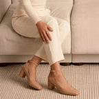 Karina Ankle Heel - Cafe