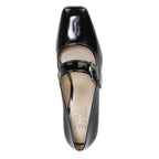 Karissa Mary-Jane Pump - Black Patent