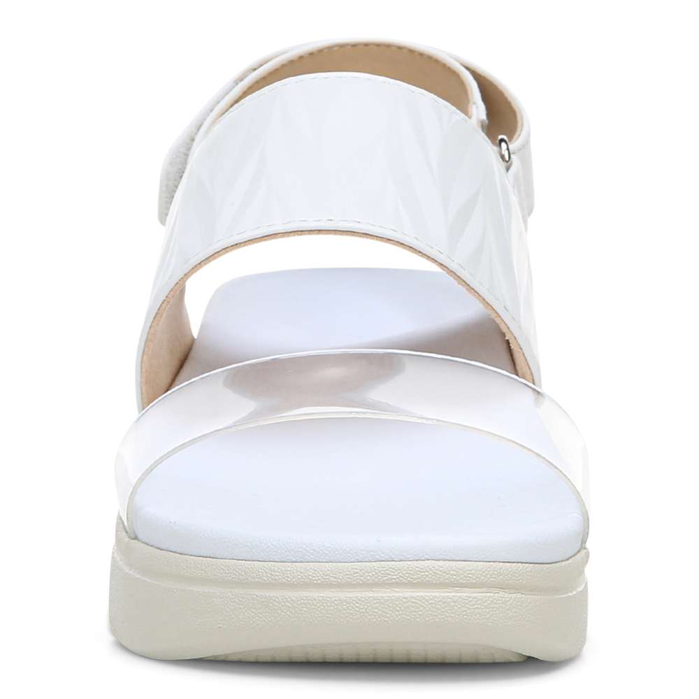 Karleen Platform Sandal - White