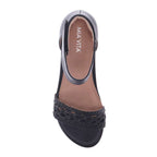 Kath Heeled Sandal - Black