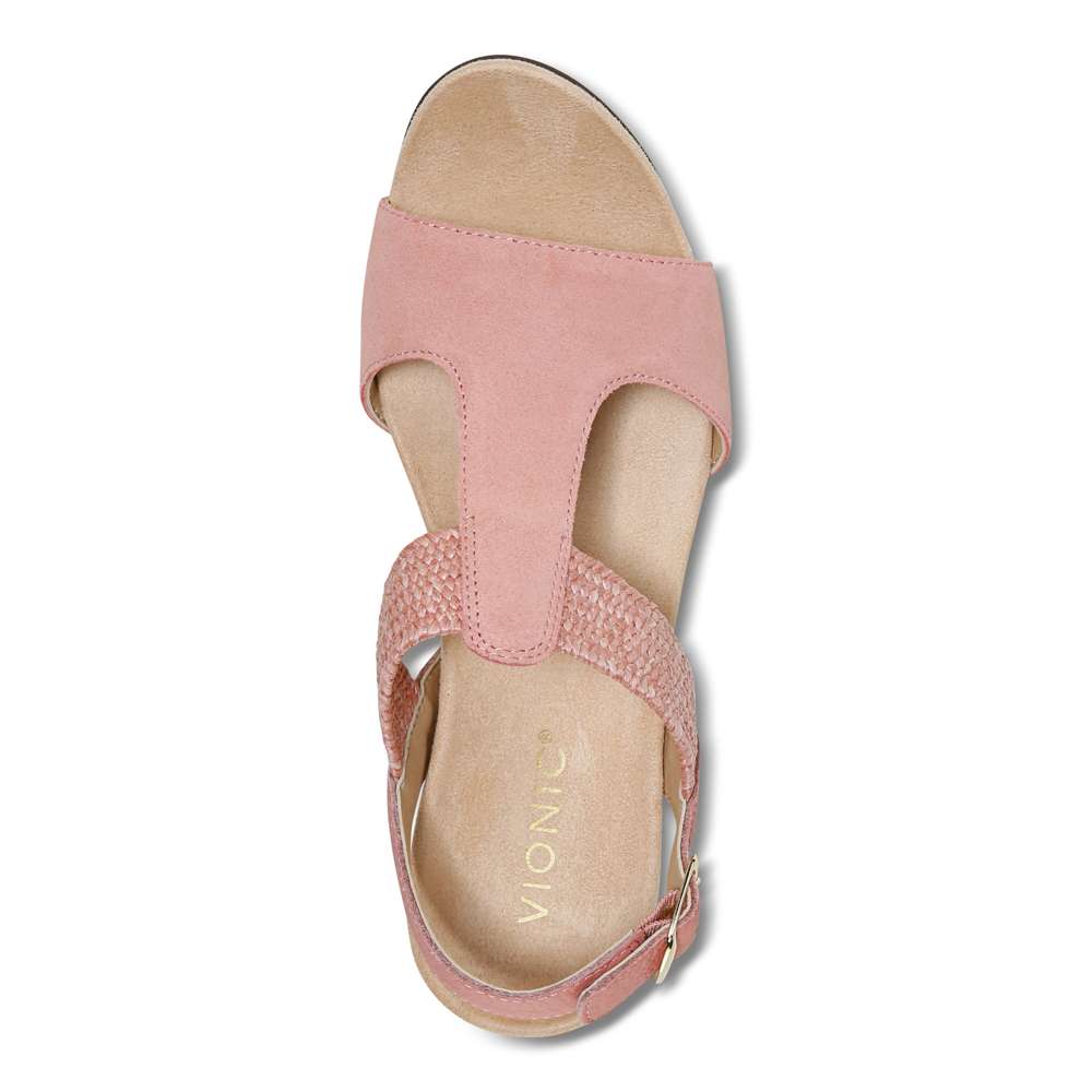Kaytie Wedge Sandal - Terracotta