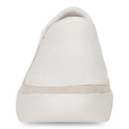 Kearny Platform Slip-On Casual Sneaker - White Leather