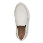 Kearny Platform Slip-On Casual Sneaker - White Leather