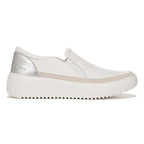 Kearny Platform Slip-On Casual Sneaker - White Leather