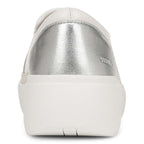 Kearny Platform Slip-On Casual Sneaker - White Leather