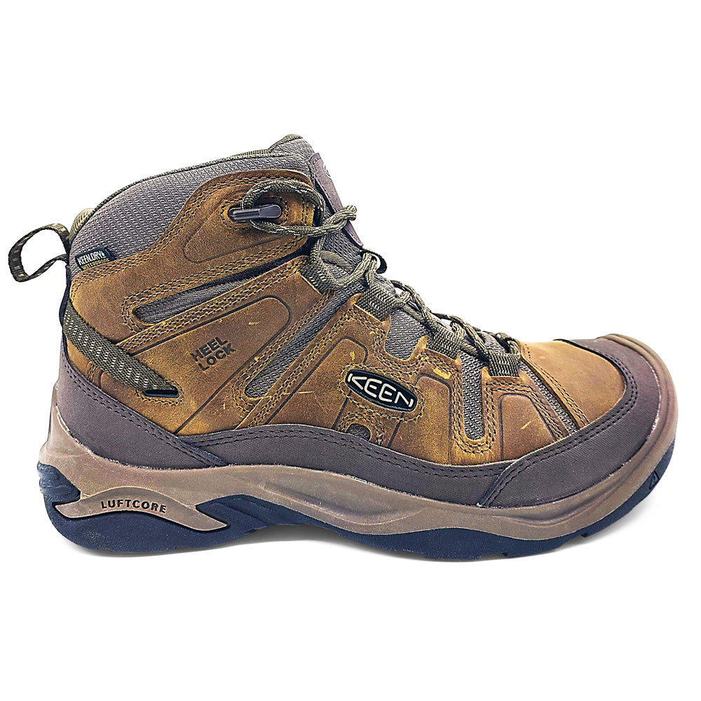 Keen Men's Circadia Mid WP Mens Bison Brindle