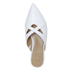 Keira Dress Mule - White