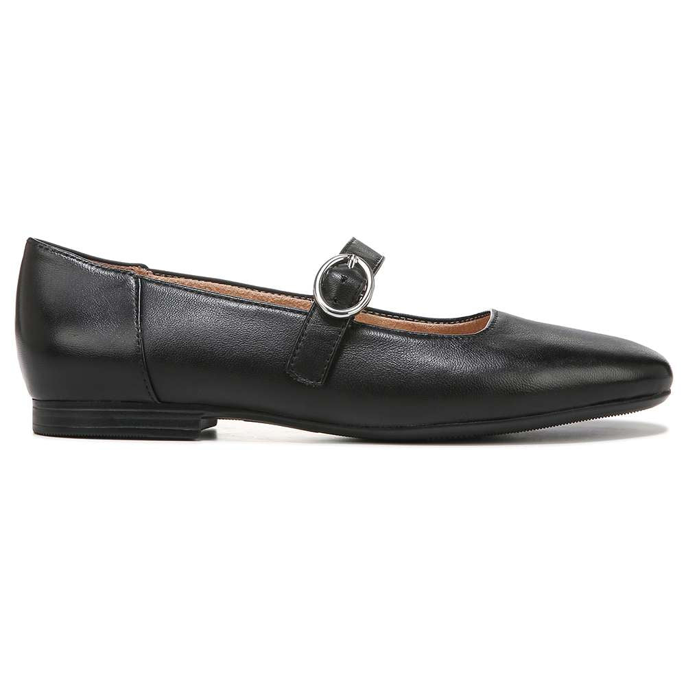 Kelly Mary-Jane Flat - Black