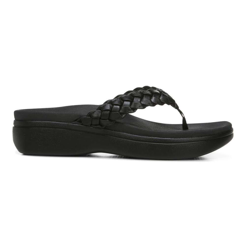 Kenji Platform Sandal - Black