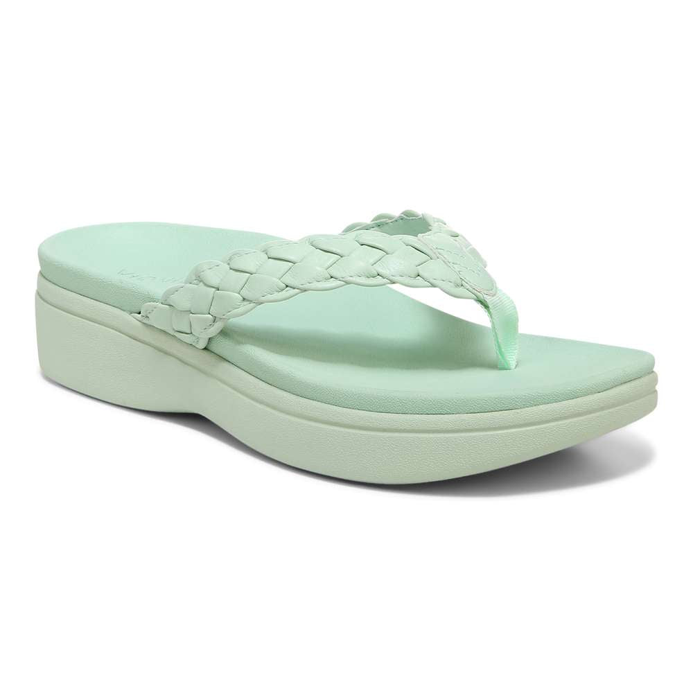 Kenji Platform Sandal - Menta