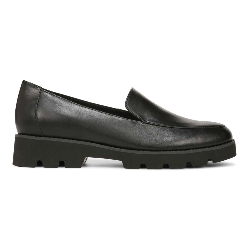 Kensley Loafer - Black Leather