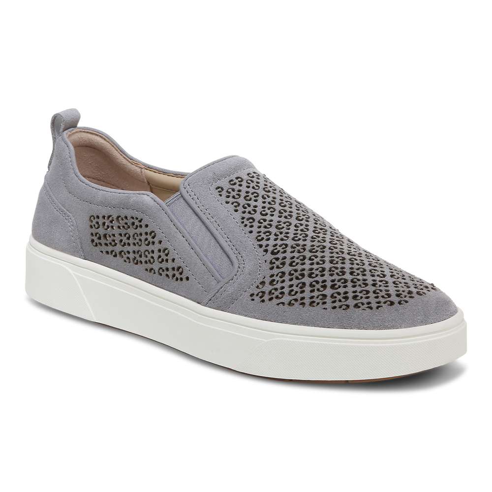 Kimmie Perf Slip-On Casual Sneaker - Slate