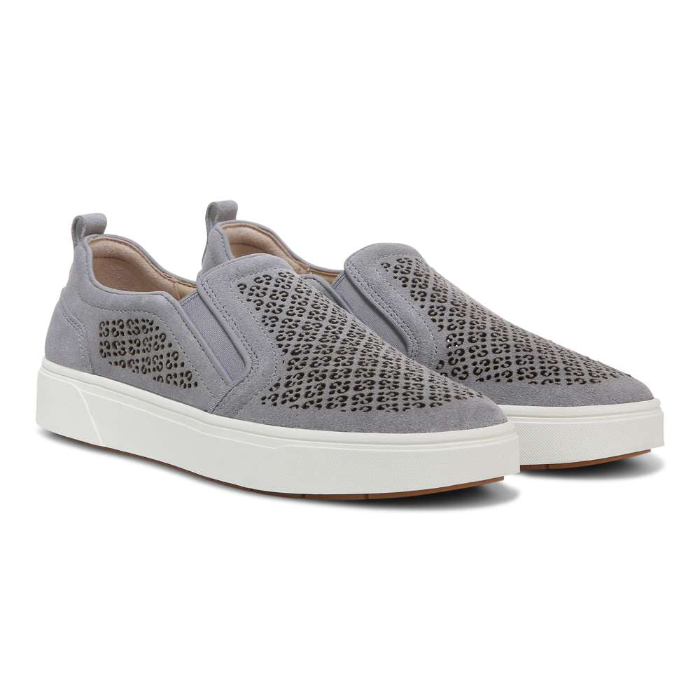 Kimmie Perf Slip-On Casual Sneaker - Slate