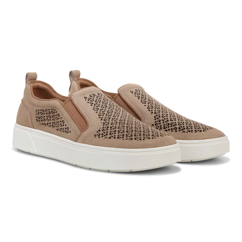 Kimmie Perf Slip-On Casual Sneaker - Wheat