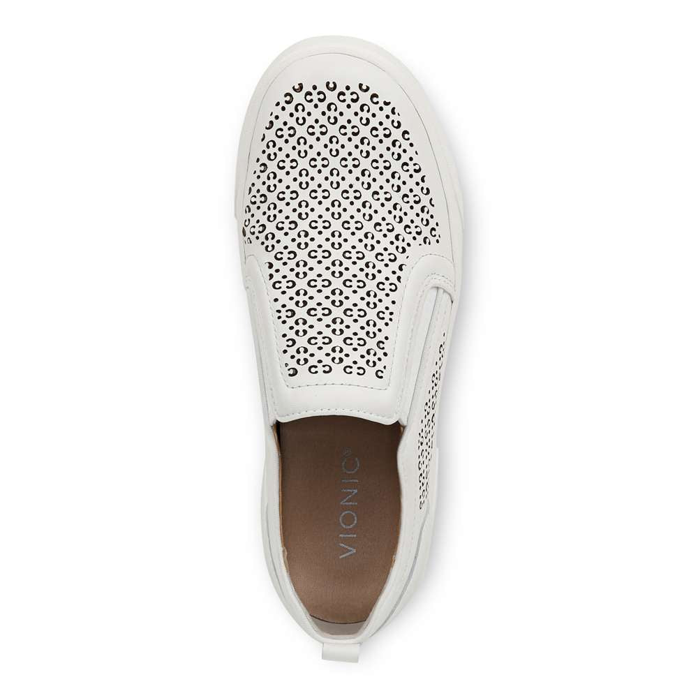 Kimmie Perf Slip-On Casual Sneaker - White