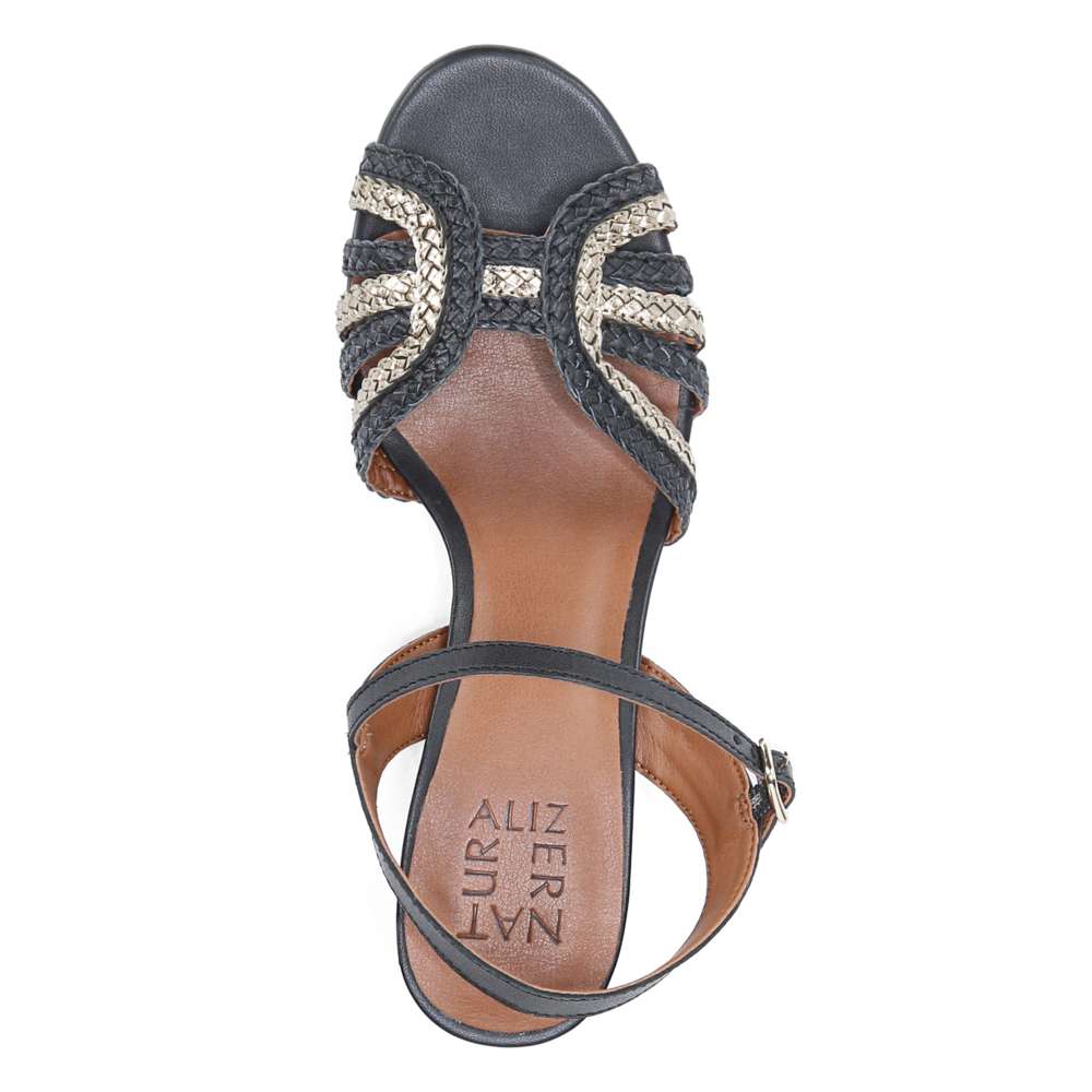 Kingston Heeled Sandal - Black Multi