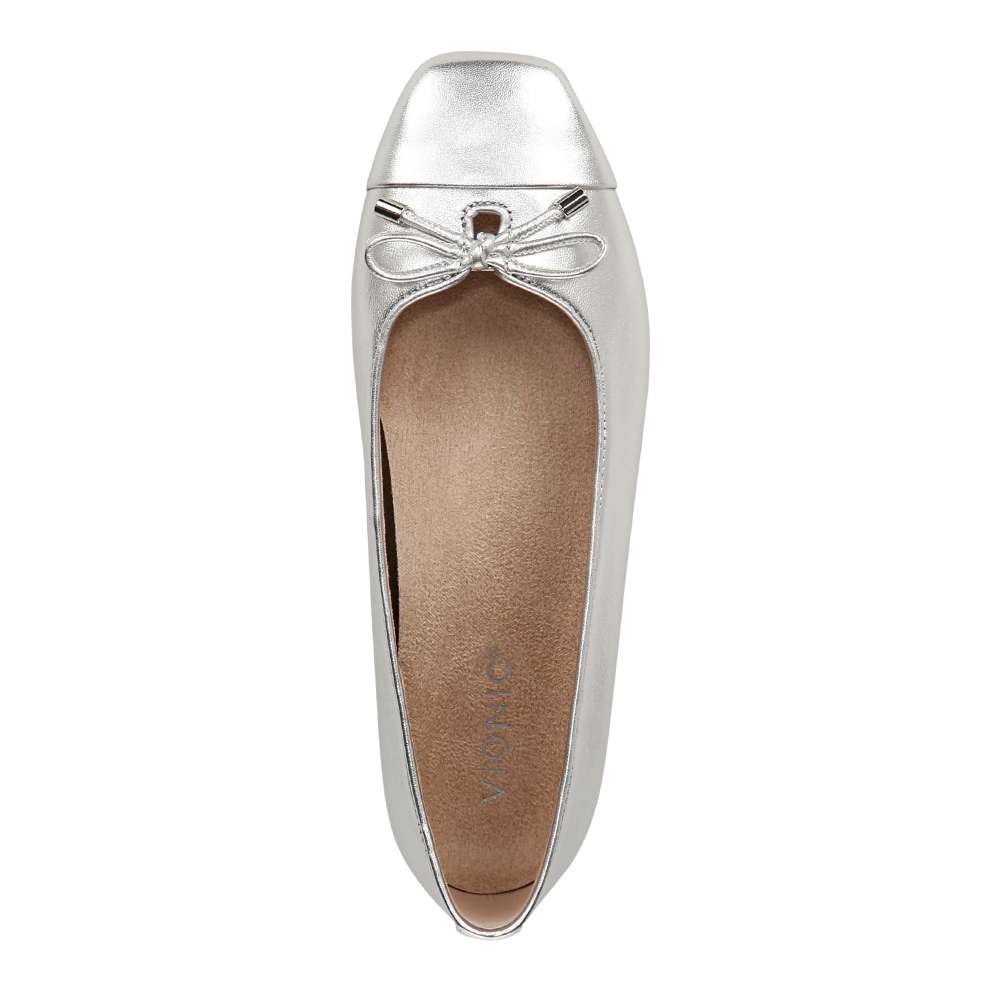 Klara Ballet Flat - Silver
