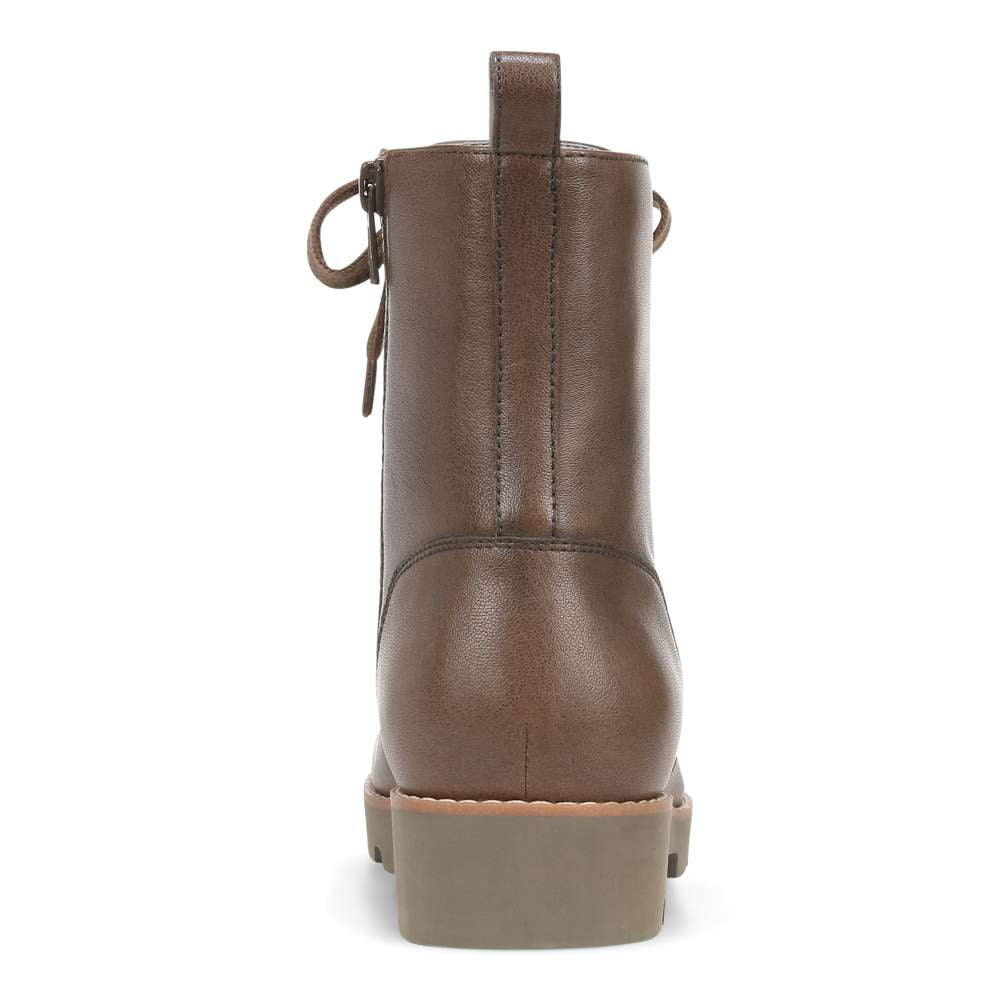 Lani Lace-Up Boot - Greige