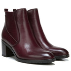 Laura Ankle Bootie - Wine