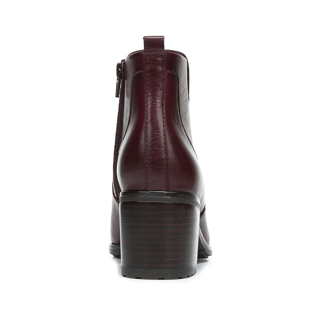 Laura Ankle Bootie - Wine