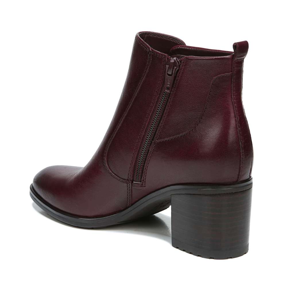 Laura Ankle Bootie - Wine
