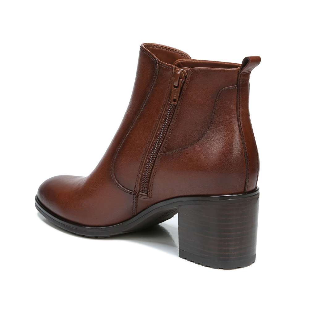 Laura Ankle Bootie - Terracotta