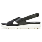 Lilac Back Strap Sandal - Black