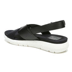 Lilac Back Strap Sandal - Black