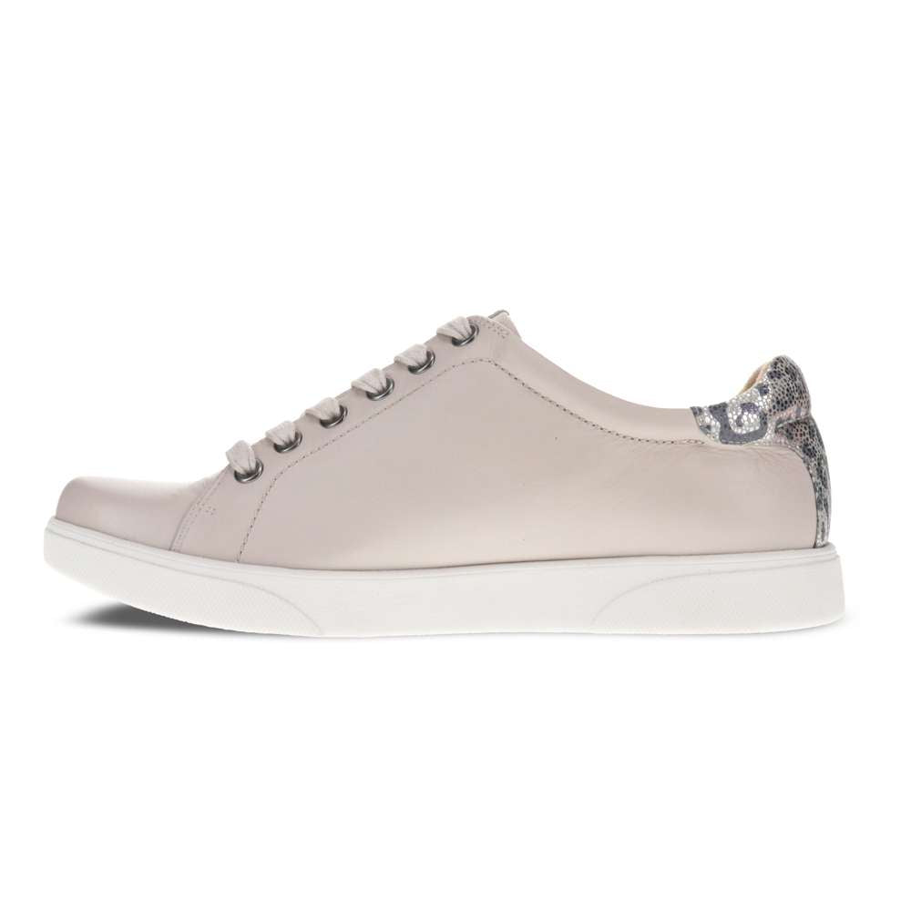 Limoges Lace-Up Casual Sneaker - Pebble/Silver Safari