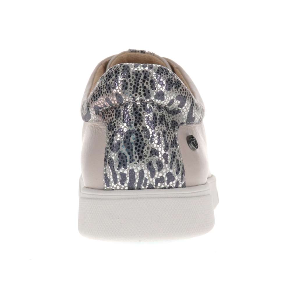 Limoges Lace-Up Casual Sneaker - Pebble/Silver Safari