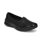 Lollipop Slip-On Casual Sneaker - Black/Gold Shimmer