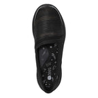 Lollipop Slip-On Casual Sneaker - Black/Gold Shimmer
