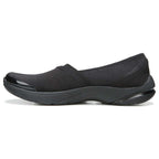 Lollipop Slip-On Casual Sneaker - Black Knit