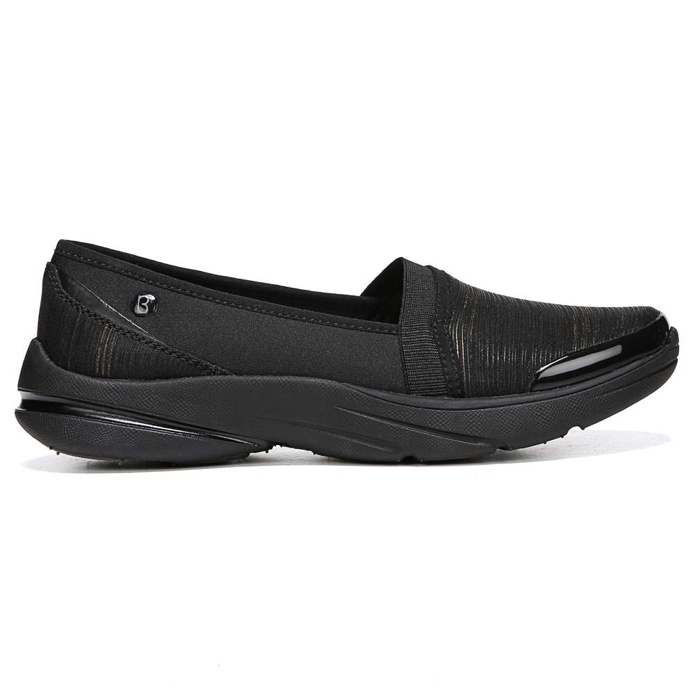 Lollipop Slip-On Casual Sneaker - Black Shimmer