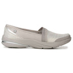Lollipop Slip-On Casual Sneaker - White/Champagne