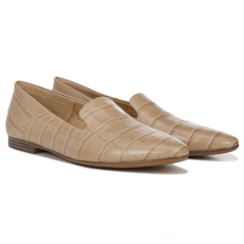 Lorna Flat - Bamboo Croc