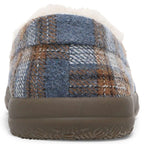 Lynez Slipper - Blue Plaid