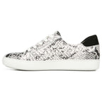 Macayla Casual Sneaker - Black/White Snake