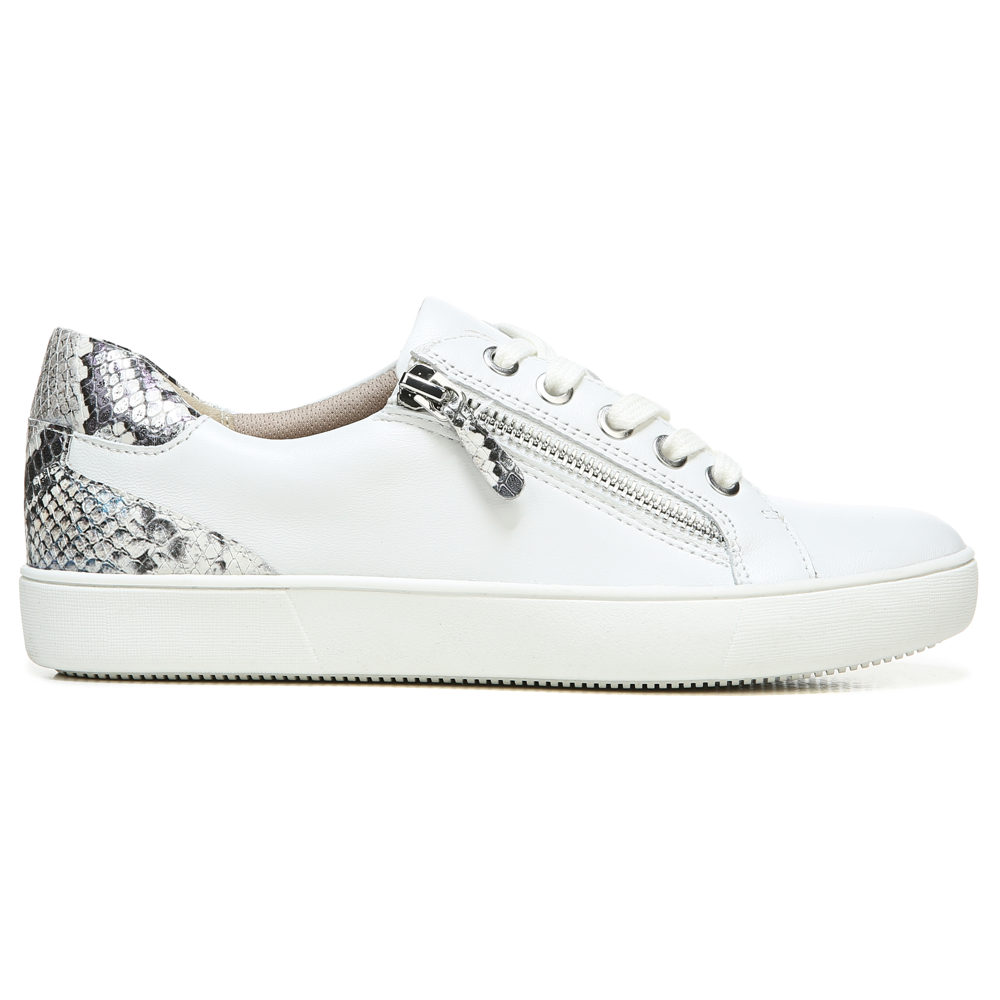 Macayla Casual Sneaker - White Snake