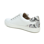 Macayla Casual Sneaker - White Snake