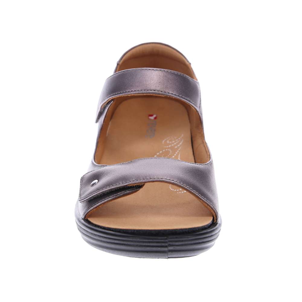 Madrid Sandal - Gunmetal