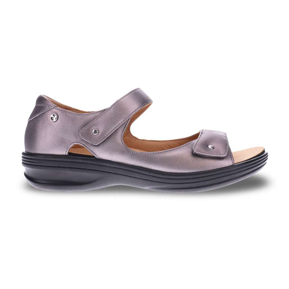 Madrid Sandal - Gunmetal