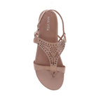 Maggie Flat Sandal - Beige