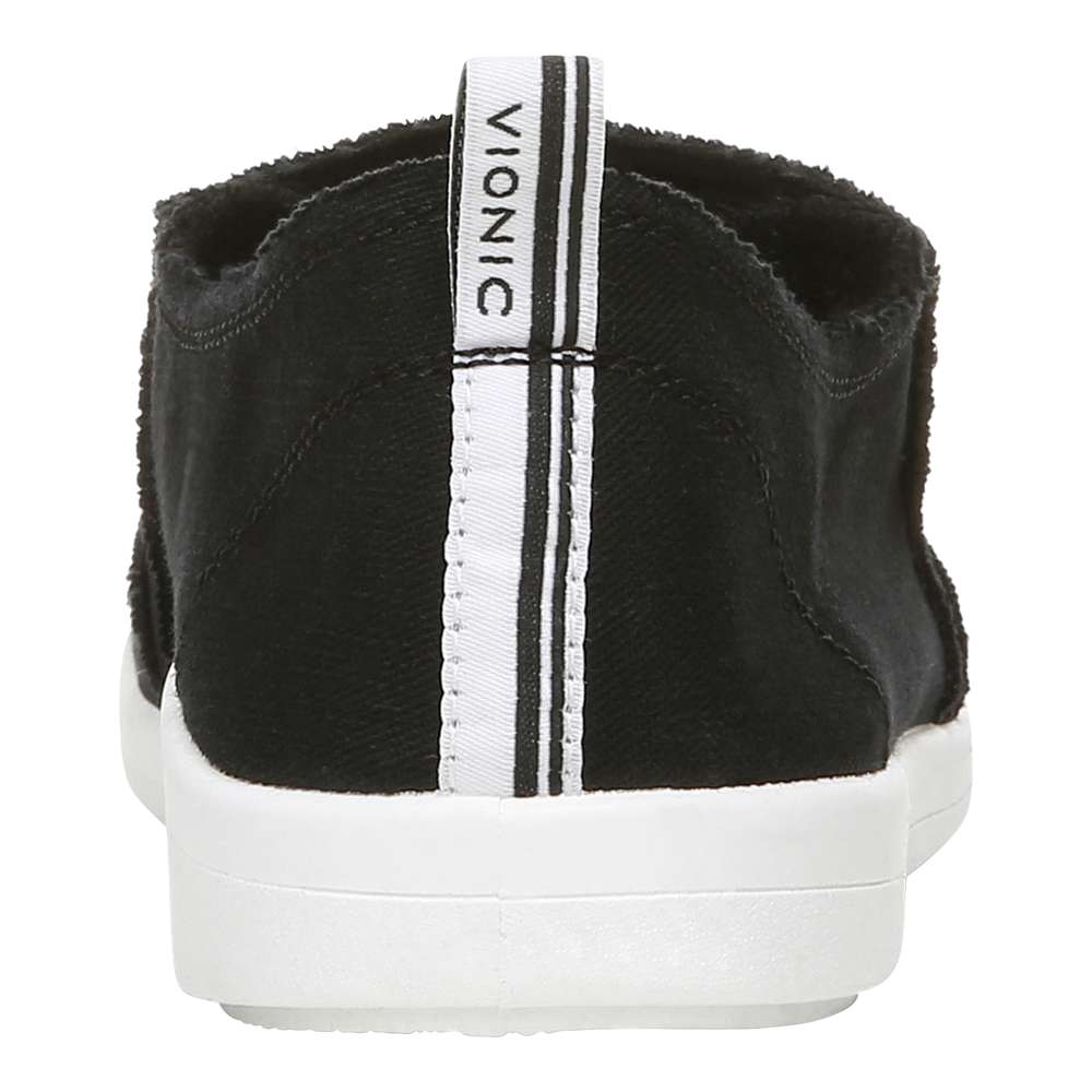 Malibu Slip-On Sneaker - Black Canvas