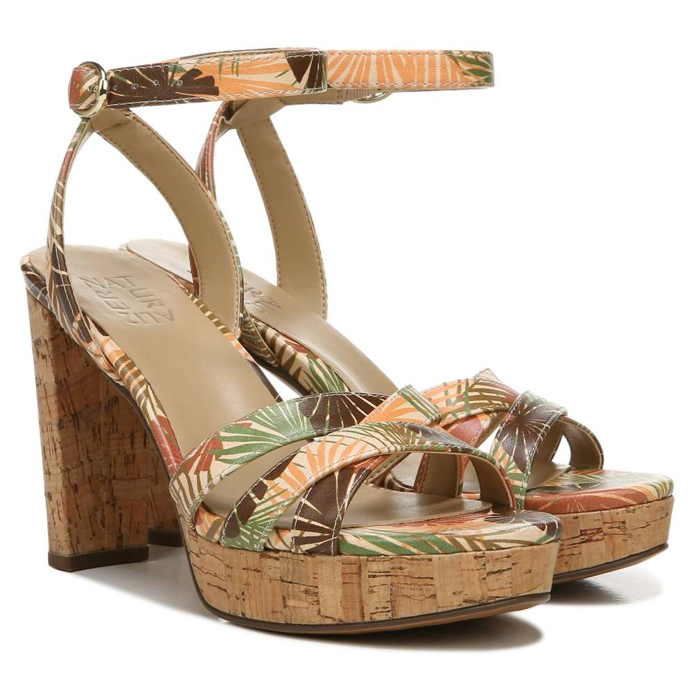 Mallory Dress Sandal - Natural Multi
