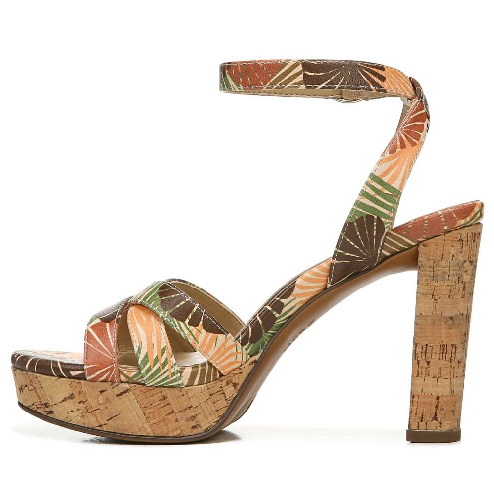 Mallory Dress Sandal - Natural Multi