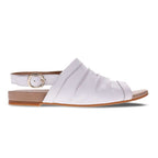 Mandy Flat Sandal - White