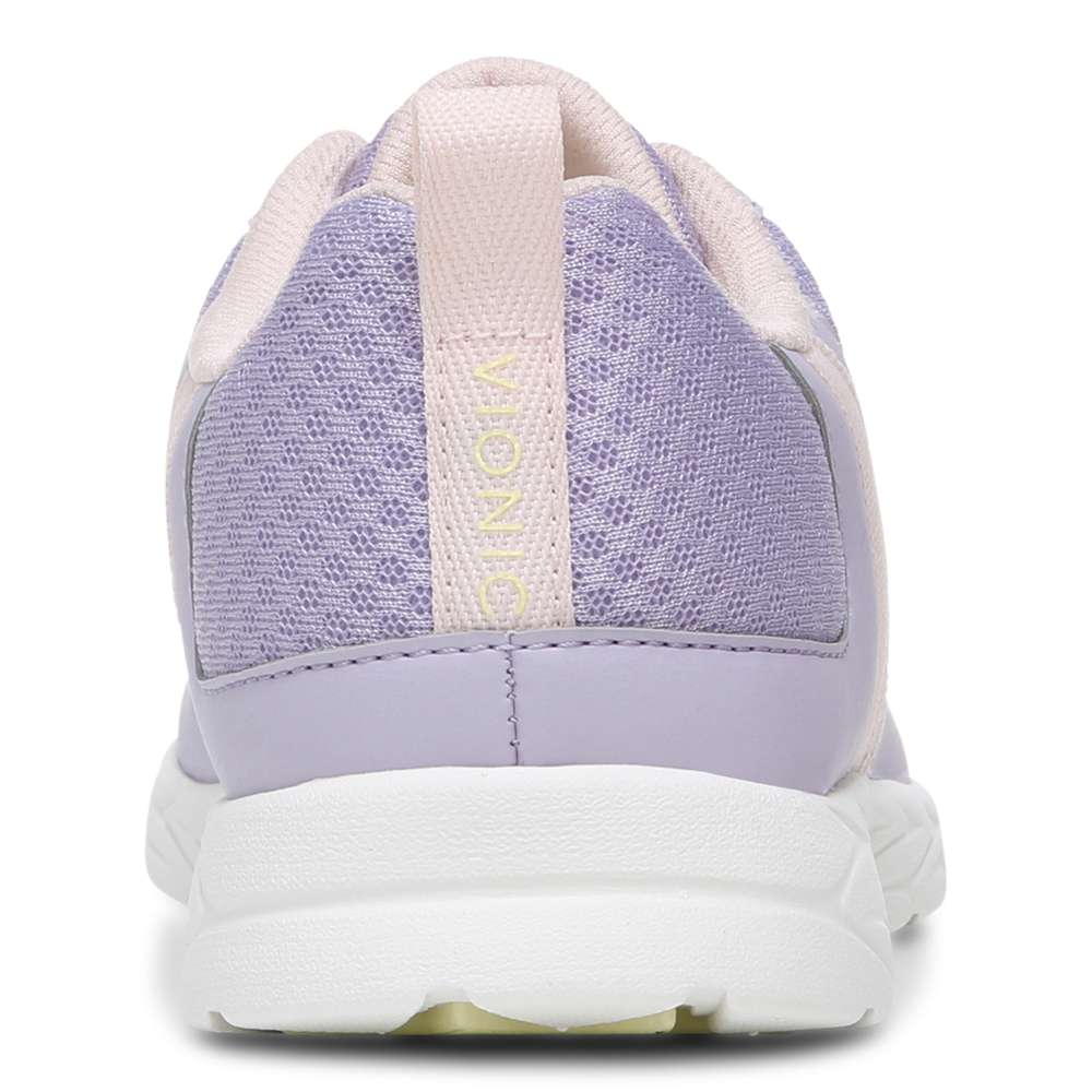 Maren Elastic Lace Sneaker - Lilac