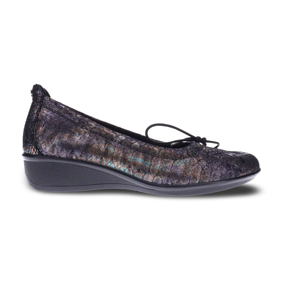 Marrakesh Ballet - Black Metallic Python